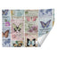 PAPEL REGALO PLIEGOS KRAFT BLANCO MARIPOSAS 70X100CM | ARGUVAL, S,L | ENVASE 25 UDS. UNIDAD | 8422829665314