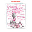 TARJETA GIGANTE PROFE GRACIAS IDIOMAS CON TEXTO INTERIOR BU | ARGUVAL, S,L | ENVASE 6 UDS. UNIDAD | 8422831297572