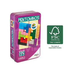 JUEGO DE MESA PENTOMINOS METAL BOX | JUGUETES CAYRO S,L | 1 UNIDAD | 8422878701131
