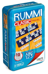JUEGO DE MESA RUMMICLASIC TRAVEL METAL BOX | JUGUETES CAYRO S,L | 1 UNIDAD | 8422878707553