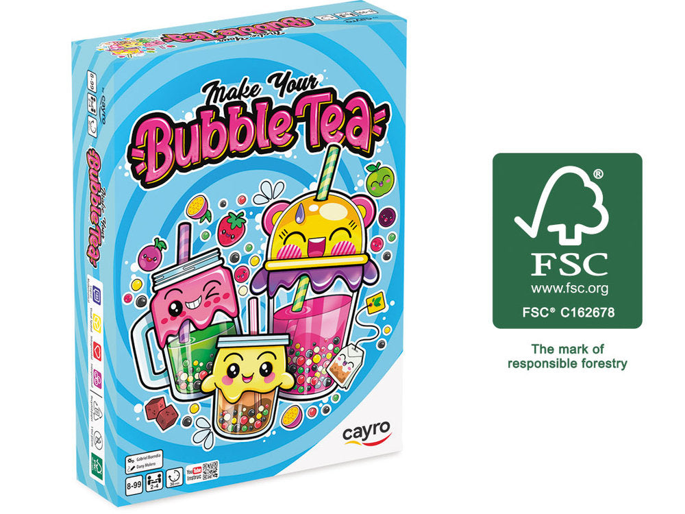 JUEGO MAKE YOUR BUBBLE TEA | JUGUETES CAYRO S,L | 1 UNIDAD | 8422878770502