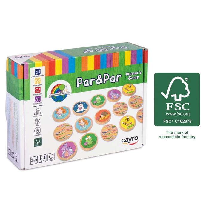 JUEGO INFANTIL PAR & PAR | JUGUETES CAYRO S,L | 1 UNIDAD | 8422878808489