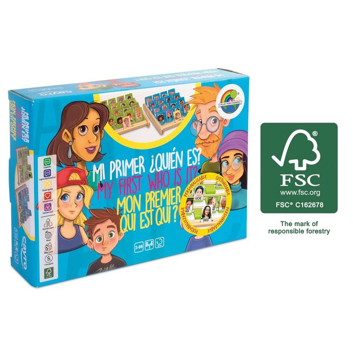 JUEGO INFANTIL MI PRIMER QUIEN ES | JUGUETES CAYRO S,L | 1 UNIDAD | 8422878808496