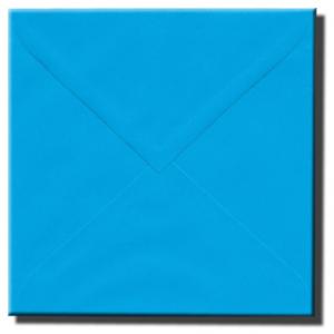 SOBRE 17X17 80GR AZUL TURQUESA | 25 UNIDADES | (MICHEL PAPELES ESPECIALES)