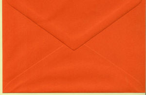 SOBRE 125X180 80GR NARANJA | 25 UNIDADES | (MICHEL PAPELES ESPECIALES)