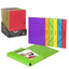Exp 30 carpeta fº carton gomas y solapas serie luz colores surtidos
