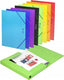 Carpetas de cartón con gomas Carchivo pack 5 negro luz