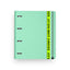Carpebloc 360 Polyfoam Do Not Cross Cuadro 5mm Verde Mint CARCHIDEA