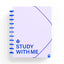 Carpeta 30 fundas Ingeniox Study with me malva