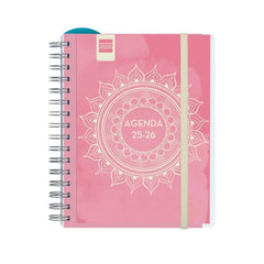 AGENDA MAGISTRAL PERSONALIZABLE CUARTO SVH 25-26 MANDALA | FINOCAM