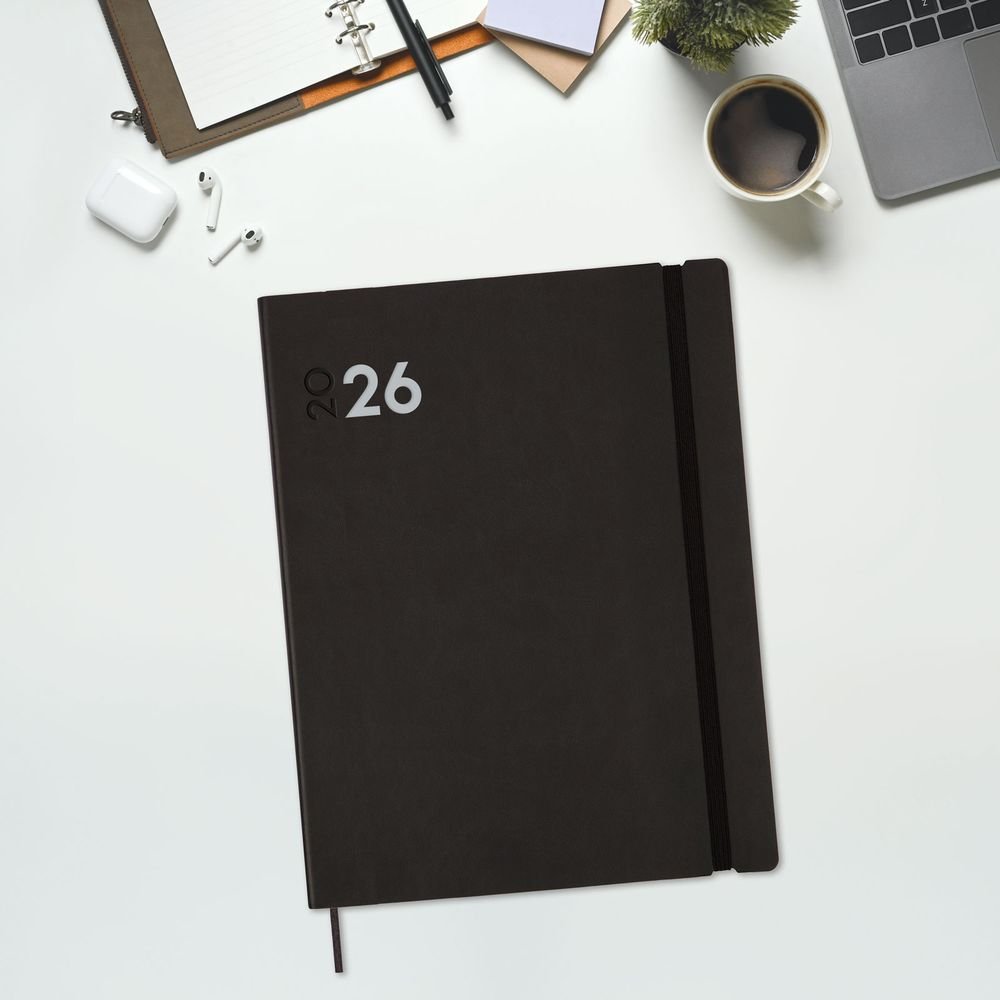AGENDA ANUAL 2026 MARA Y12 DP NEGRO | FINOCAM