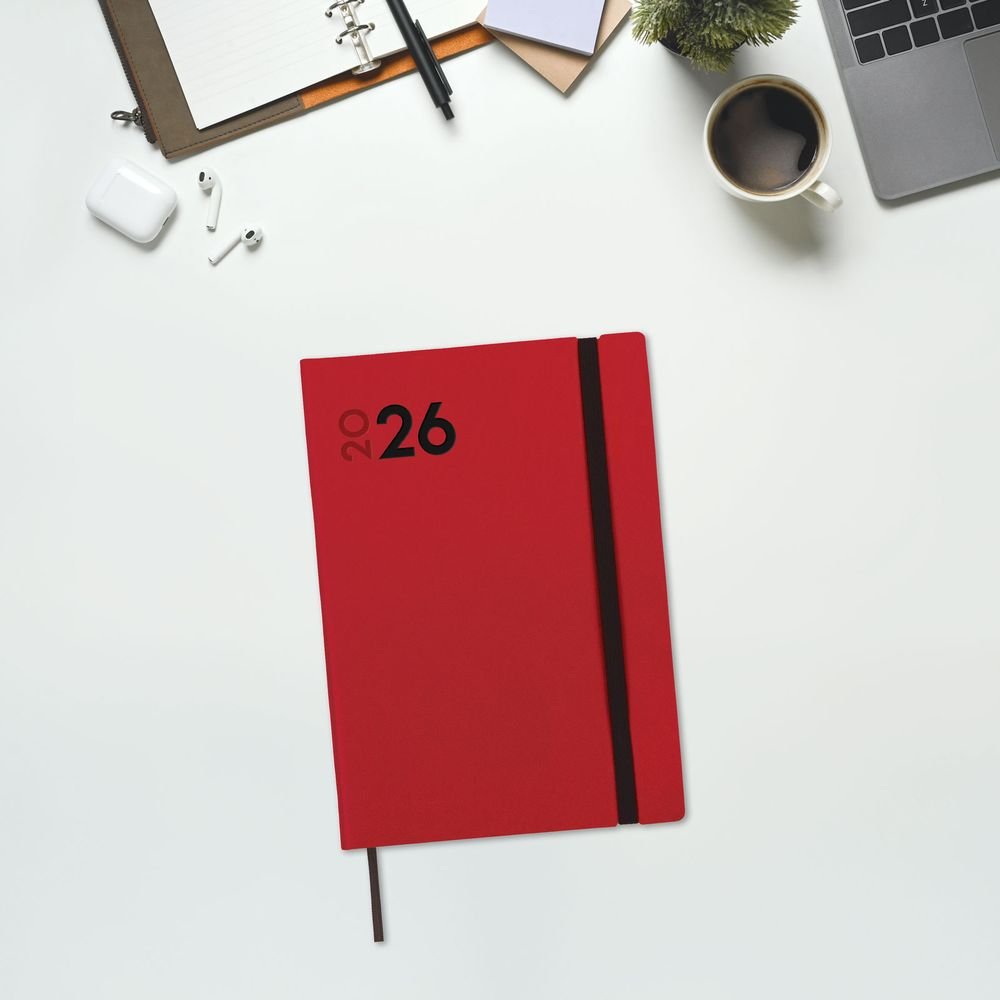 AGENDA ANUAL 2026 MARA Y10 DP ROJO | FINOCAM