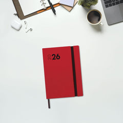 AGENDA ANUAL 2026 MARA Y4 DP ROJO | FINOCAM