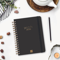 AGENDA ANUAL 2026 ALMA E10 DP NEGRO | FINOCAM