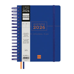 AGENDA ANUAL 2026 TEMPUS CUARTO DP AZUL | FINOCAM