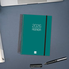 AGENDA ANUAL 2026 OPAQUE E10 DP VERDE | FINOCAM