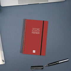 AGENDA ANUAL 2026 OPAQUE E5 DP BURDEOS | FINOCAM