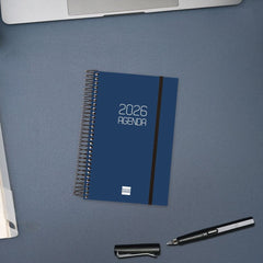 AGENDA ANUAL 2026 OPAQUE E5 DP AZUL | FINOCAM