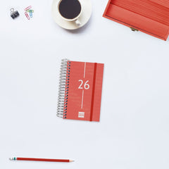 AGENDA ANUAL 2026 YEAR E3 DP ROJO | FINOCAM