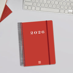 AGENDA ANUAL 2026 MY E10 DP ROJO | FINOCAM