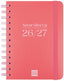 Agenda escolar 26-27 8o Svh Cosmo Rojo Espiral FINOCAM