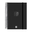 Agenda escolar espiral E10 Dp 26-27 negro FINOCAM