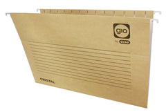 CARPETA COLGANTE A4 KRAFT | 25 UNIDADES | (GIO)