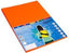 Papel A4 color Naranja Fabrisa para manualidades y oficina