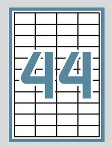 ETIQUETA MULTIFUNCION N 23 48,5X25,4 C/100 SPRINTJET | 1 UNIDADES | (FABRISA)