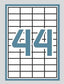 ETIQUETA MULTIFUNCION N 23 48,5X25,4 C/100 SPRINTJET | 1 UNIDADES | (FABRISA)