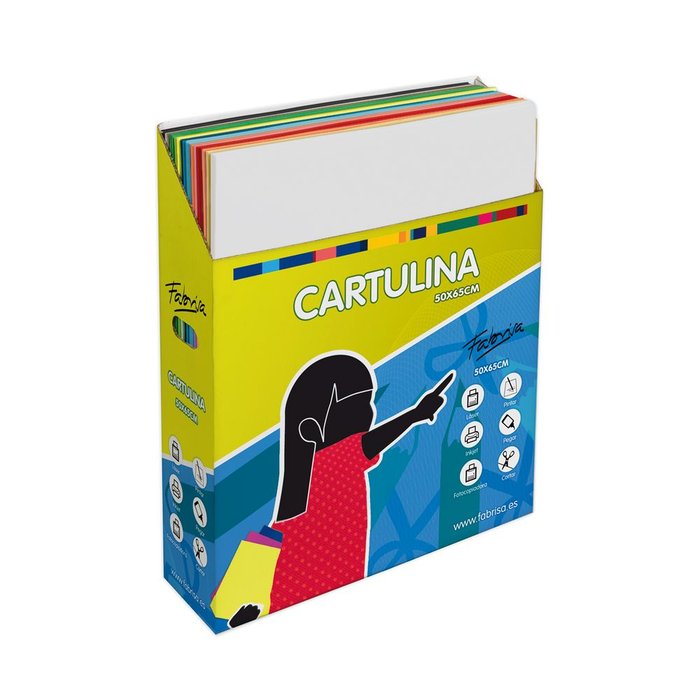 EXPOSITOR CARTULINA 50X65 500H SURTIDA ECO FORMATO CAJA | 1 UNIDADES | (FABRISA)