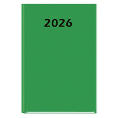 AGENDA ANUAL 2026 SALERNO TAPA DURA VERDE SV | MYRGA
