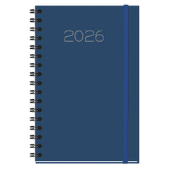 AGENDA ANUAL 2026 SALERNO WIREO TAPA DURA AZUL SV | MYRGA