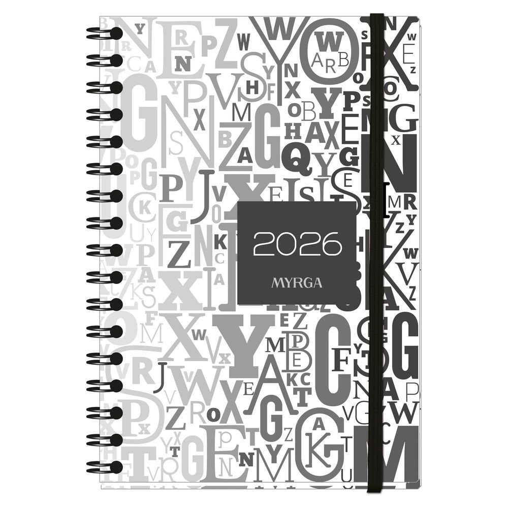 AGENDA ANUAL 2026 LIEBANA COLORS SCRIPT SV | MYRGA