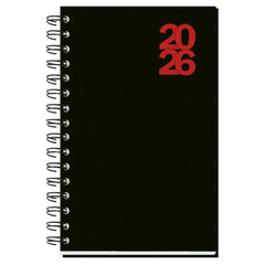 AGENDA ANUAL 2026 DUEÑAS BOLSILLO NEGRO SV | MYRGA