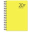 Agenda anual 2027 Dueñas día página Myrga amarillo