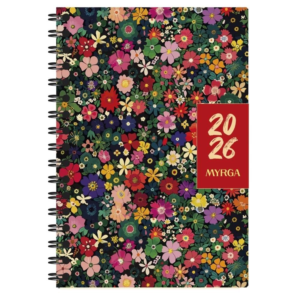 AGENDA ANUAL 2026 DUEÑAS COLORS GARDEN SV | MYRGA