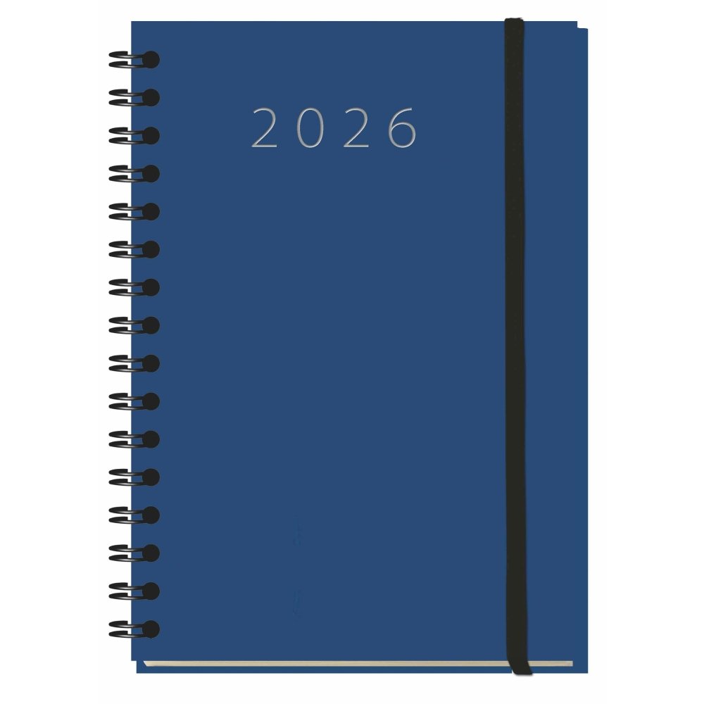 AGENDA ANUAL 2026 LAREDO BASIC WIREO DIA PAGINA AZUL | MYRGA