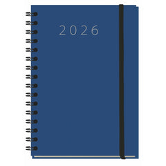 AGENDA ANUAL 2026 LAREDO BASIC WIREO DIA PAGINA AZUL | MYRGA