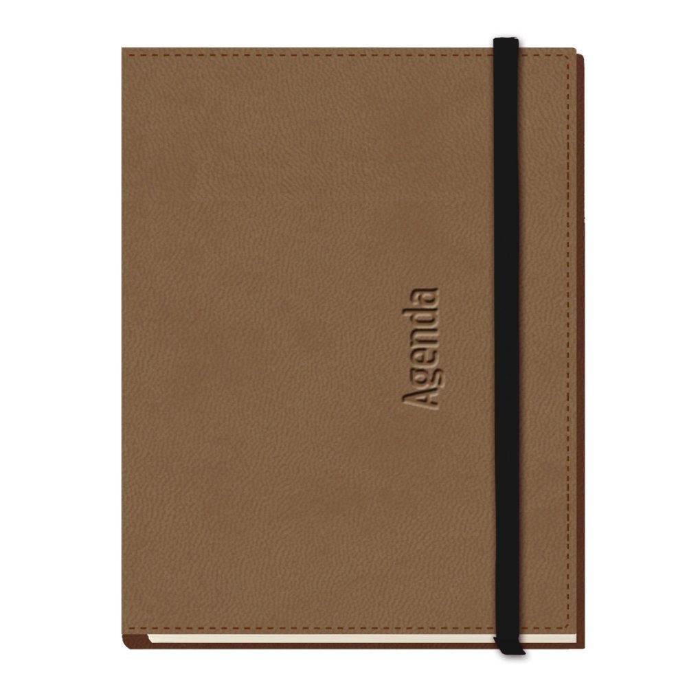 AGENDA ANUAL 2026 PRAVIA PLUS SEMANA VISTA FUNDA MARRON | MYRGA