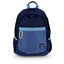 Mochila escolar triple 44x32 Rejilla Whisper Azul Gabol Escolar