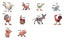 Bolsa 12 Figuras Animales Modernos Surtidos para Belen BELENES PUIG S.L.