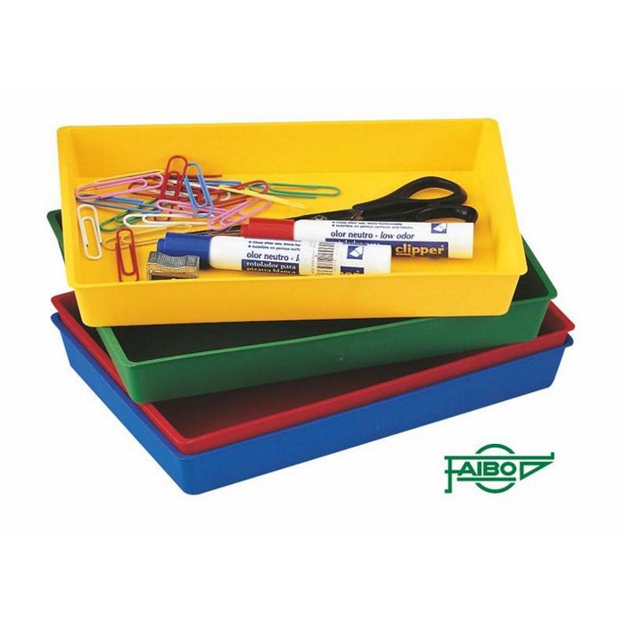 BANDEJA MULTIUSO 210 CONICA COLORES OPACOS SURTIDOS | 10 UNIDADES | (FAIBO)