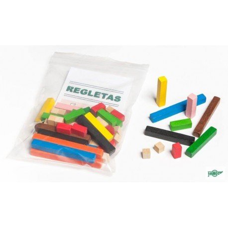 REGLETAS MADERA 44 1X1 BOLSA 60 UNID | FAIBO | 1 UNIDAD | 8425901440601