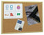 Tablero Corcho 60x90 cm Marco Pino FAIBO