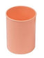 Cubilete de Plástico Naranja Pastel FAIBO