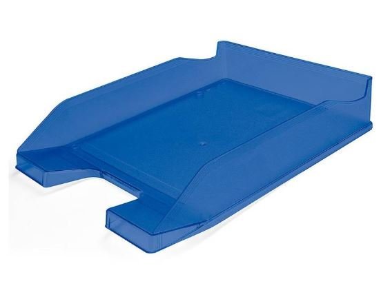 BANDEJA PLASTICO 93 APILABLE TRANSLUCIDA AZUL OSCURO | 10 UNIDADES | (FAIBO)