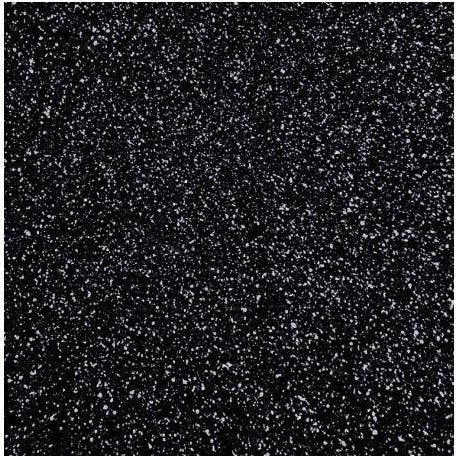 LAMINA GOMA EVA 40X60 NEGRO EFECTO PURPURINA | 3 UNIDADES | (FAIBO)