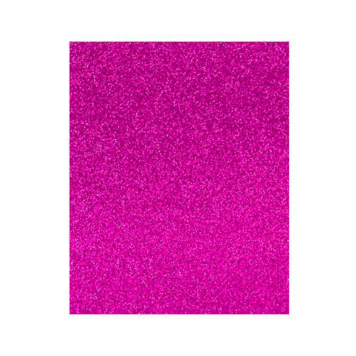LAMINA GOMA EVA 20X30 FUCSIA EFECTO PURPURINA | 3 UNIDADES | (FAIBO)