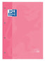 RECAMBIO A4 4 TALADROS 80H CUADRO 5MM OXFORD ROSA CHICLE | 1 UNIDADES | (OXFORD)